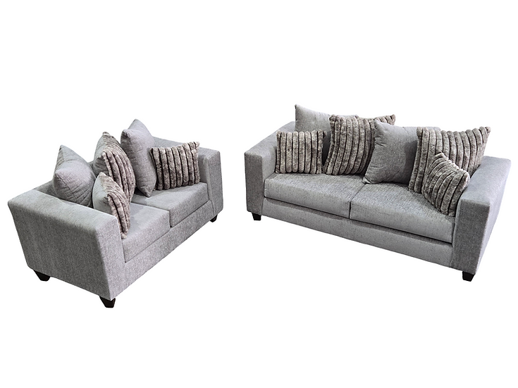 Kora Smoke Sofa & Loveseat by New Era Innovations at Eve Furniture
