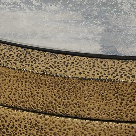 Korajane Antique Gold Coffee Table by Ashley at Eve Furniture