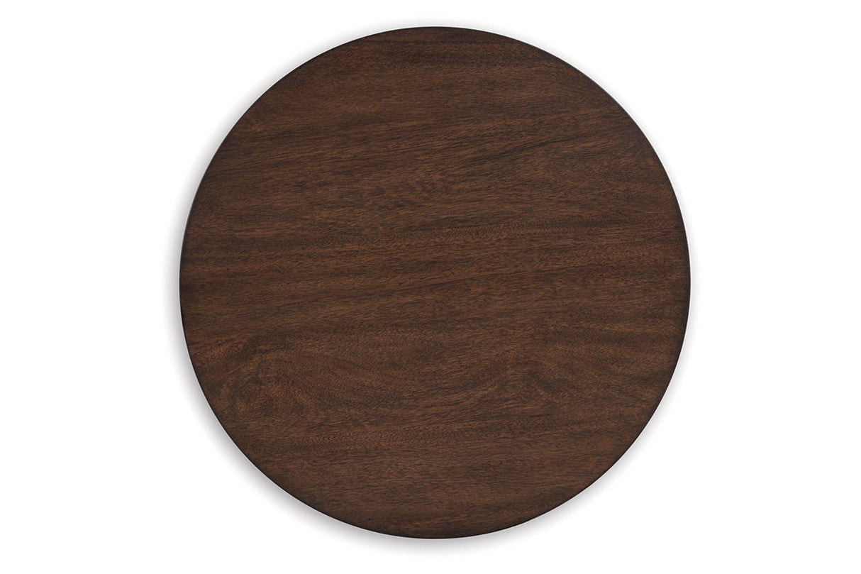 Korestone Coffee Table and 2 End Tables by Ashley at Eve Furniture