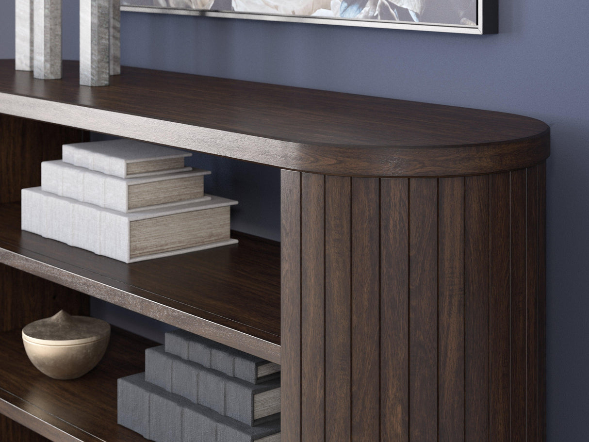 Korestone Warm Brown 60" Credenza by Ashley at Eve Furniture