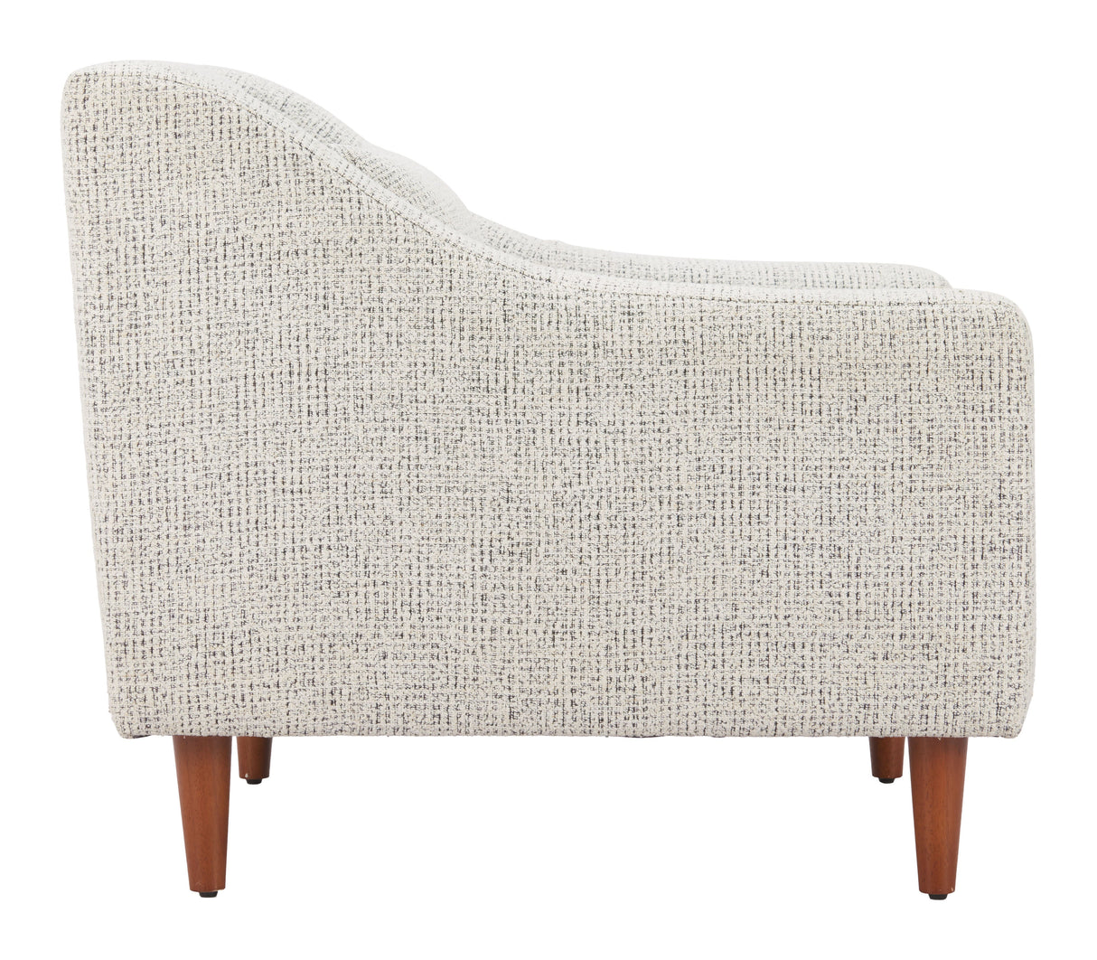 Koseli Pewter Gray Armchair by Zuomod at Eve Furniture