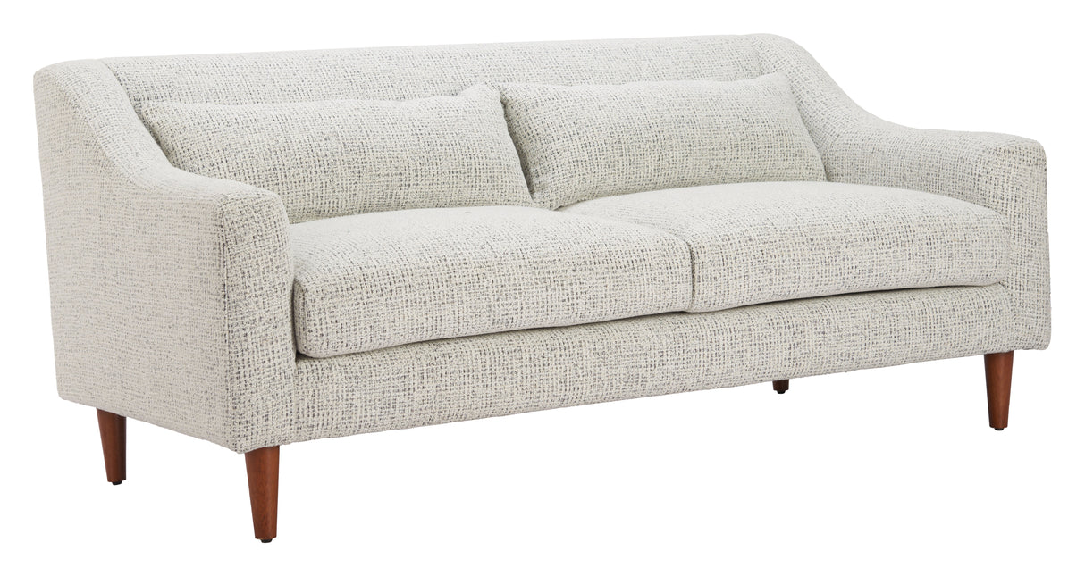Koseli Pewter Gray Loveseat by Zuomod at Eve Furniture