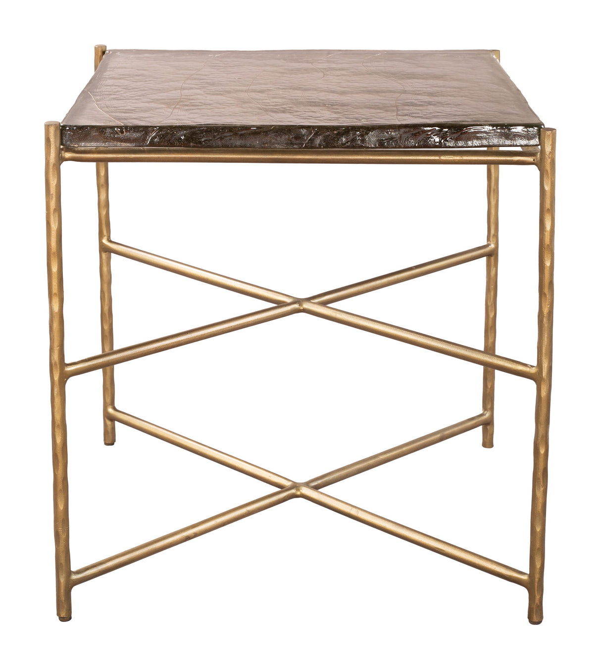 Kove Gold Side Table by Zuomod at Eve Furniture