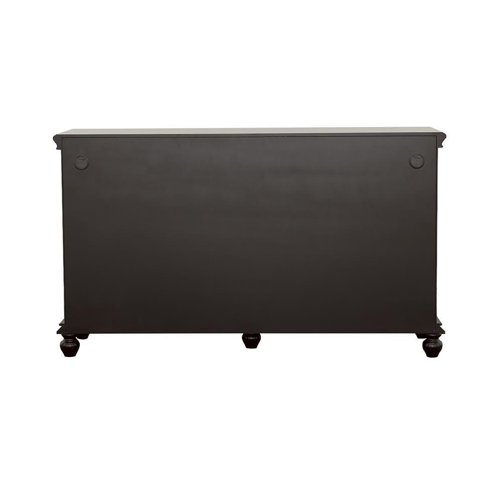 Kovu Black 4-Door Accent Cabinet by Coaster at Eve Furniture