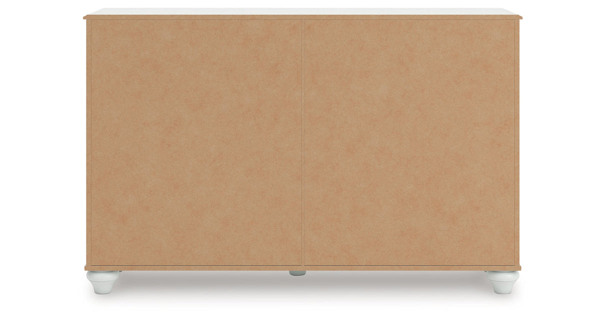 Kozlani White Dresser by Ashley at Eve Furniture