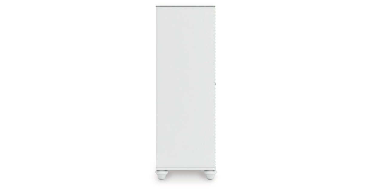 Kozlani White Dressing Chest by Ashley at Eve Furniture