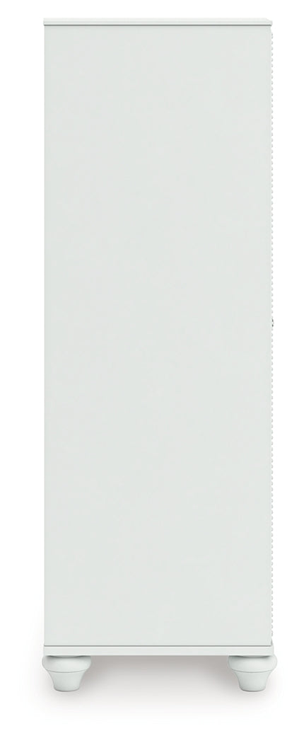 Kozlani White Dressing Chest by Ashley at Eve Furniture