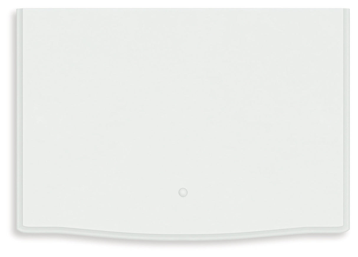 Kozlani White Nightstand by ASHLEY FURNITURE at Eve Furniture