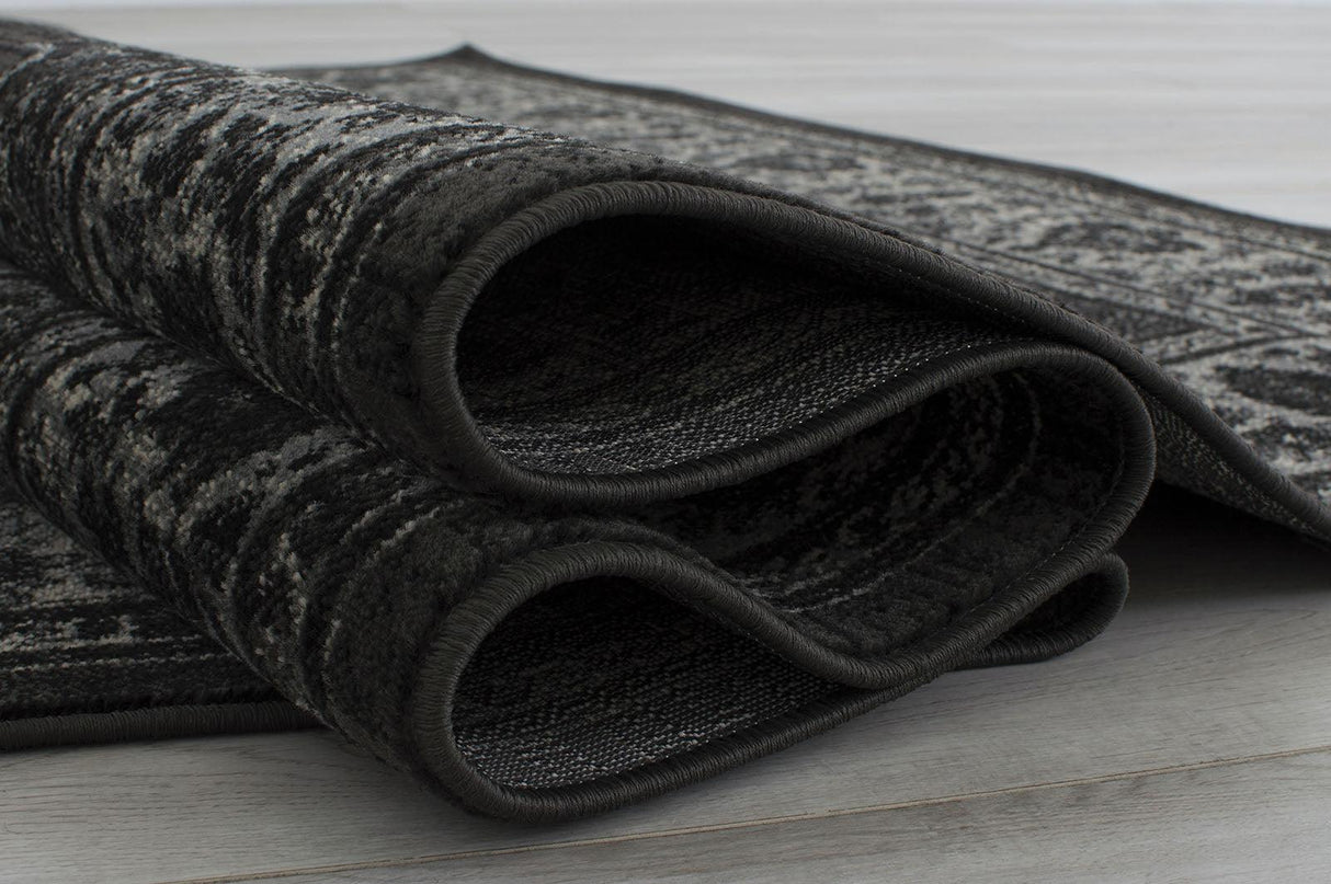 Kozlu Dark Gray Area Rug by Furniture of America at Eve Furniture