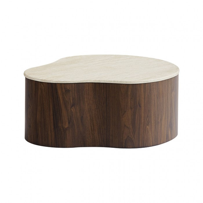 Kozma Walnut Large Coffee Table by Furniture of America at Eve Furniture