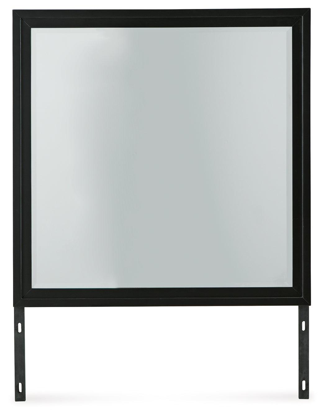 Kraeburn Brown/Black Bedroom Mirror by Ashley at Eve Furniture