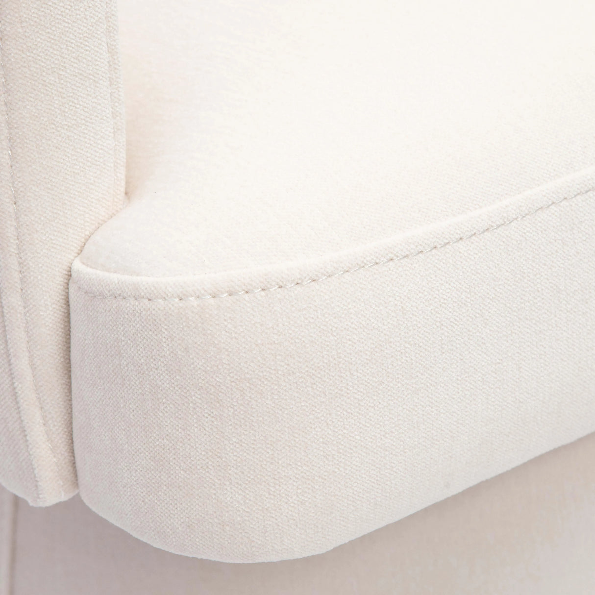 Kristen Upcycled Chenille Rolling Desk Chair by TOV Furniture at Eve Furniture