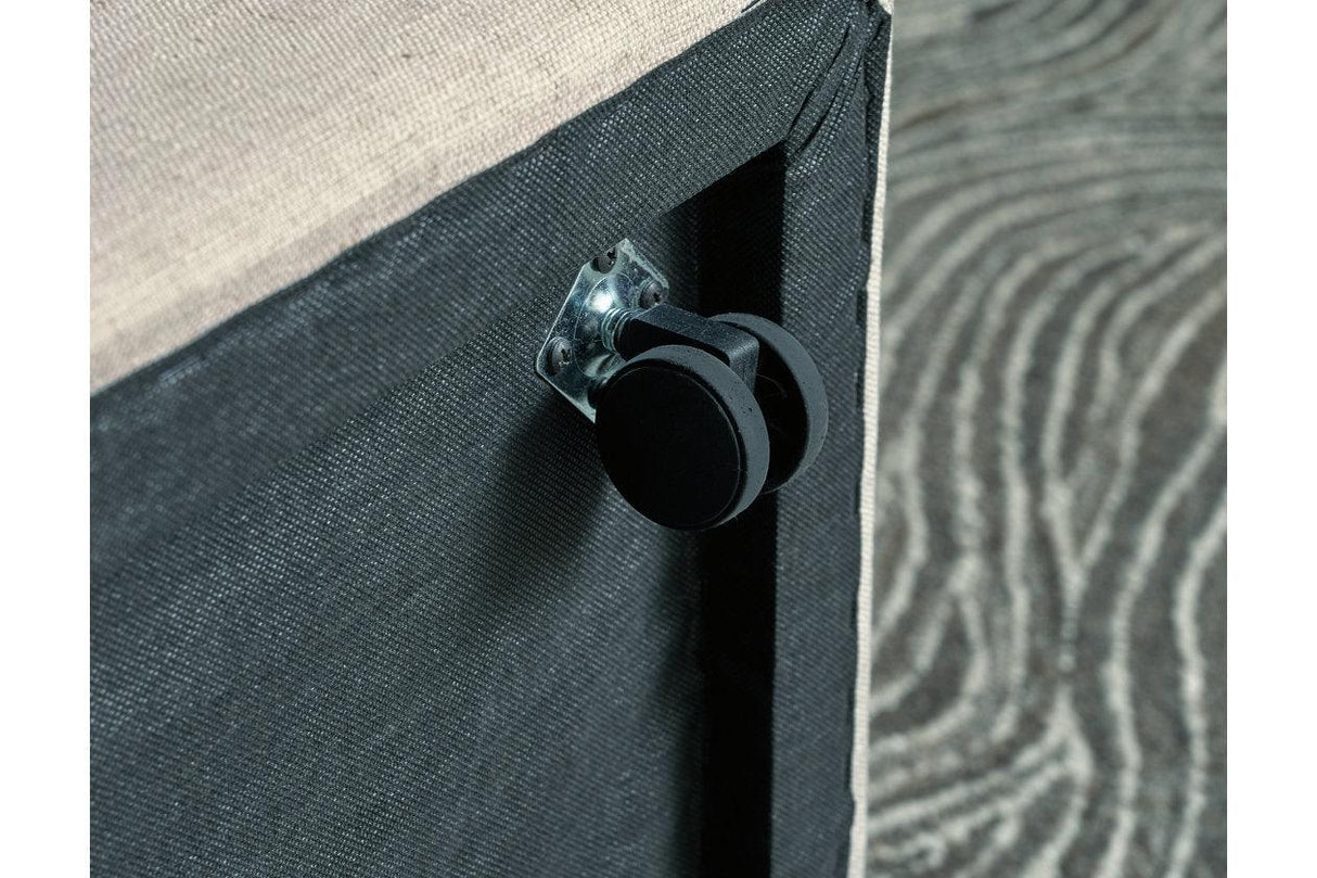 Krystanza Oatmeal Dining Chair, Set of 2 by Ashley at Eve Furniture