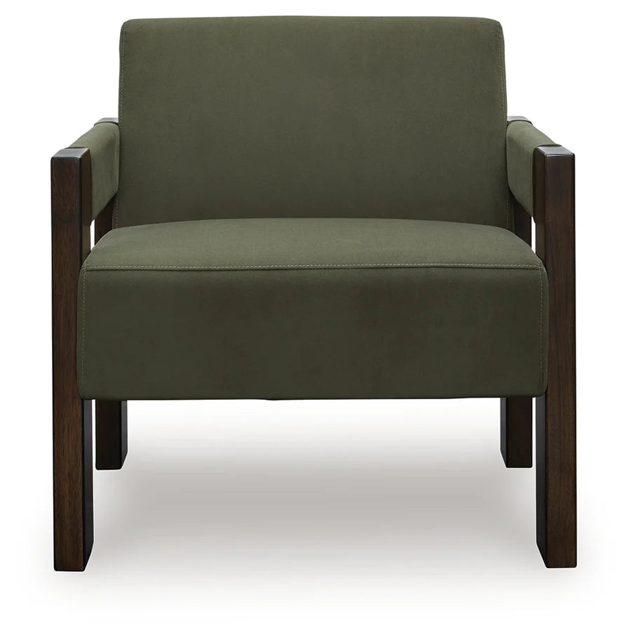 Adlanlock Olive Accent Chair by Ashley at Eve Furniture