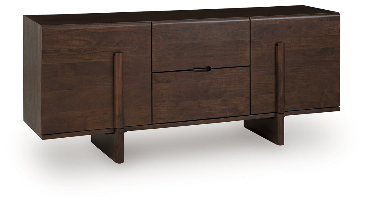 Kydler Medium Brown Accent Cabinet by Ashley at Eve Furniture