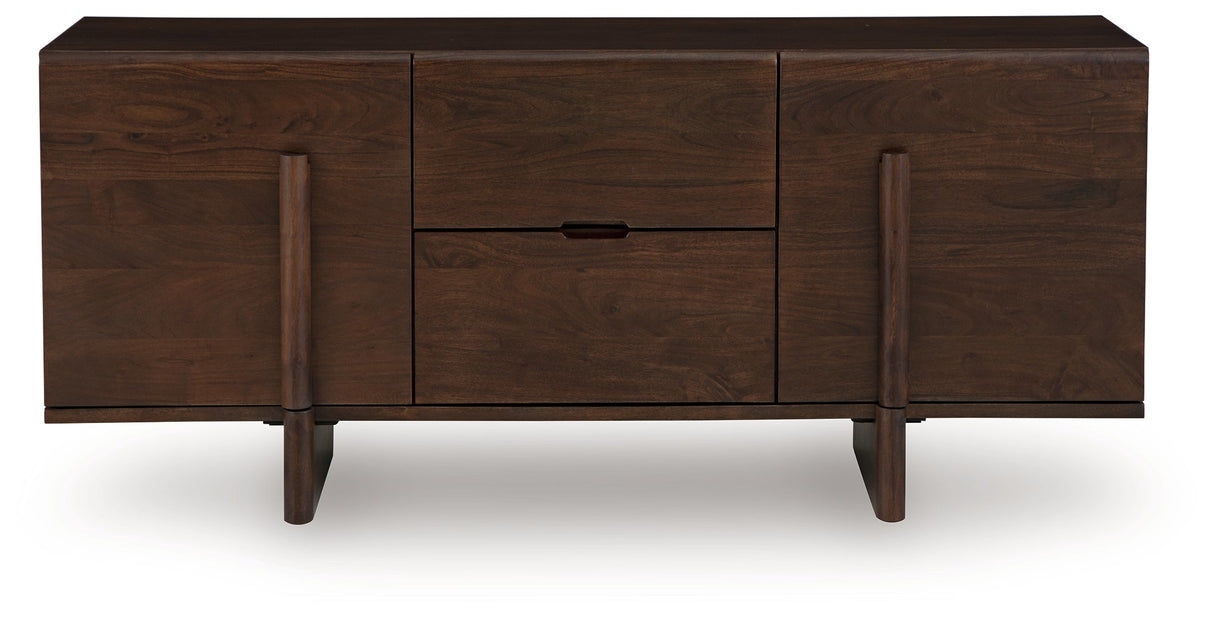 Kydler Medium Brown Accent Cabinet by Ashley at Eve Furniture