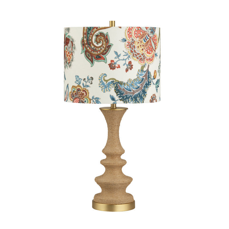 Laboheme Natural/Multicolor Table Lamp (Set of 2) by Crestview at Eve Furniture