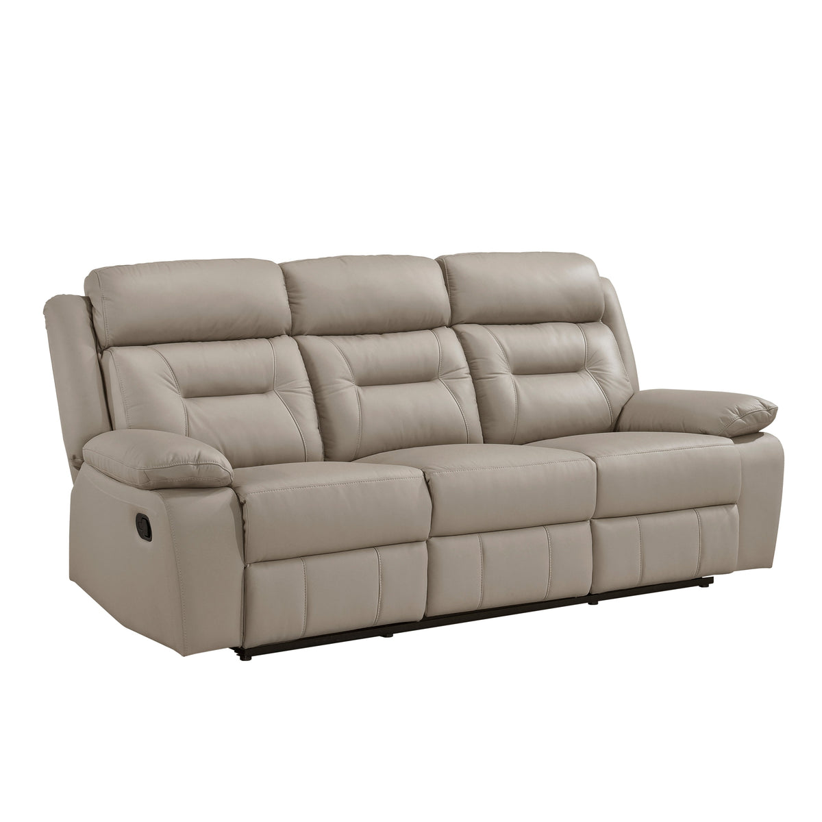 Laconia Latte 2-Piece Double Reclining Set by Homelegance at Eve Furniture