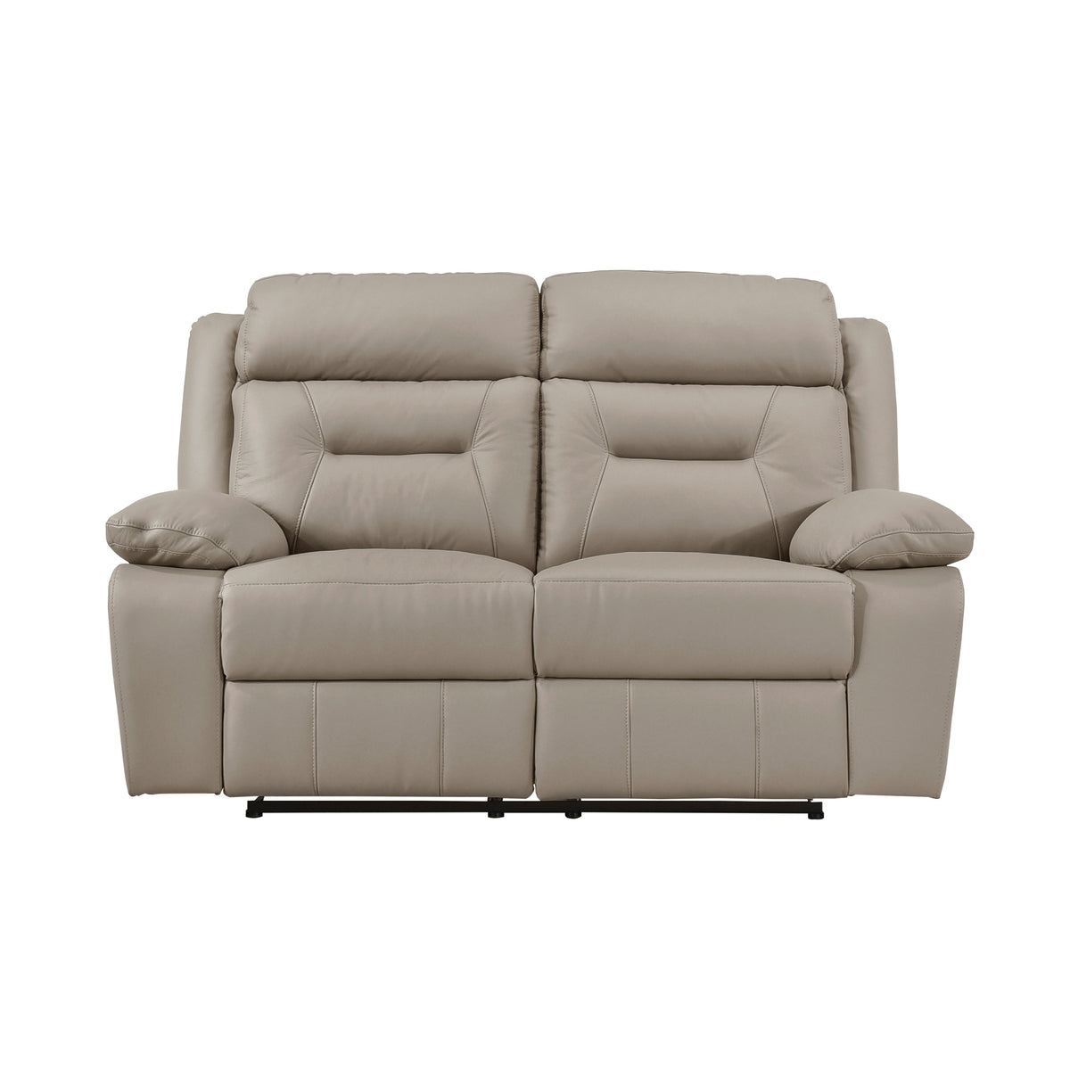 Laconia Latte 2-Piece Double Reclining Set by Homelegance at Eve Furniture
