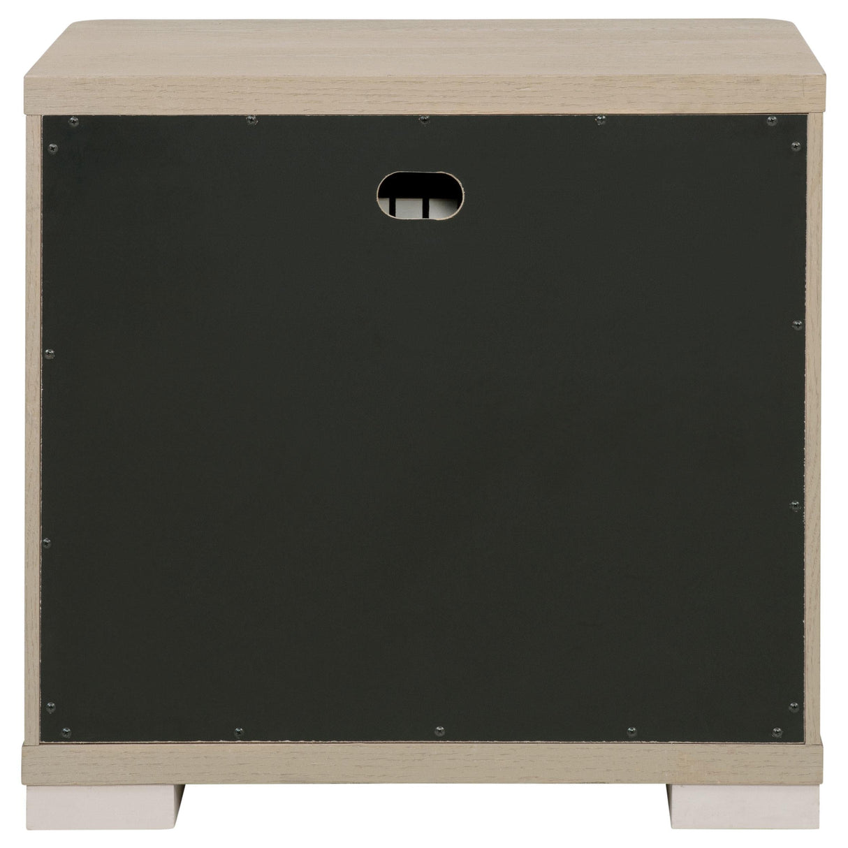 Ladera Light Elm 2-Drawer Nightstand by Coaster at Eve Furniture