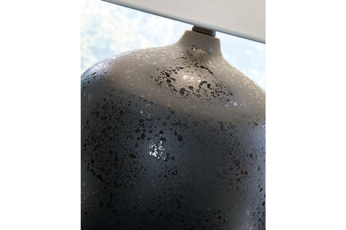 Ladstow Black Table Lamp by Ashley at Eve Furniture