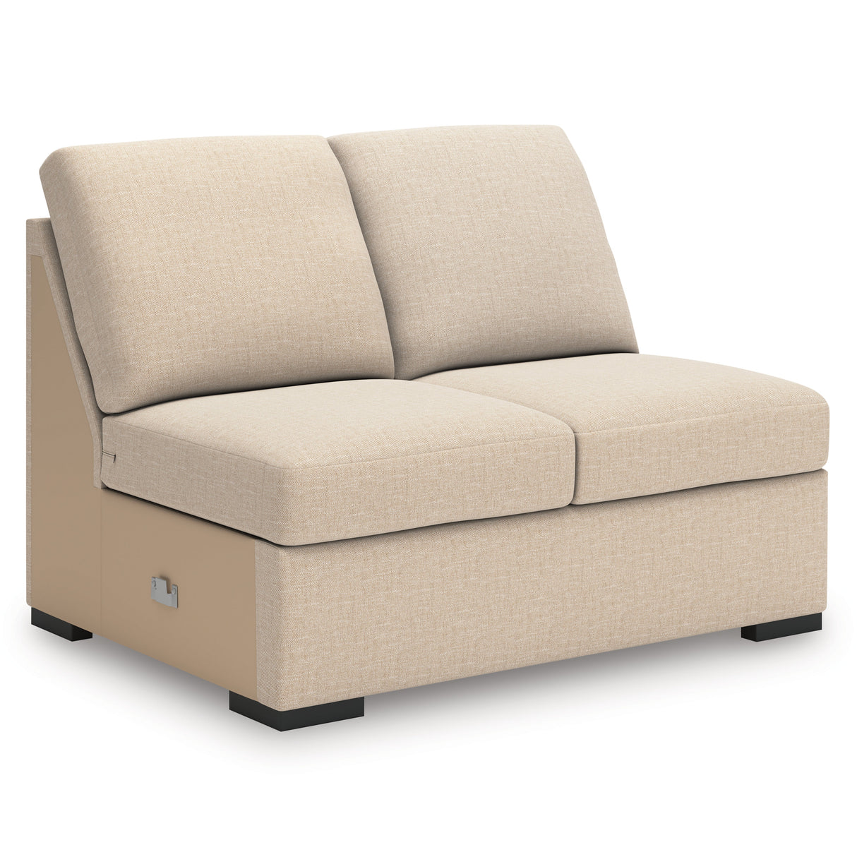LadyMae Brown and Beige 5-Piece Left Arm Facing Chaise Sectional by Ashley at Eve Furniture