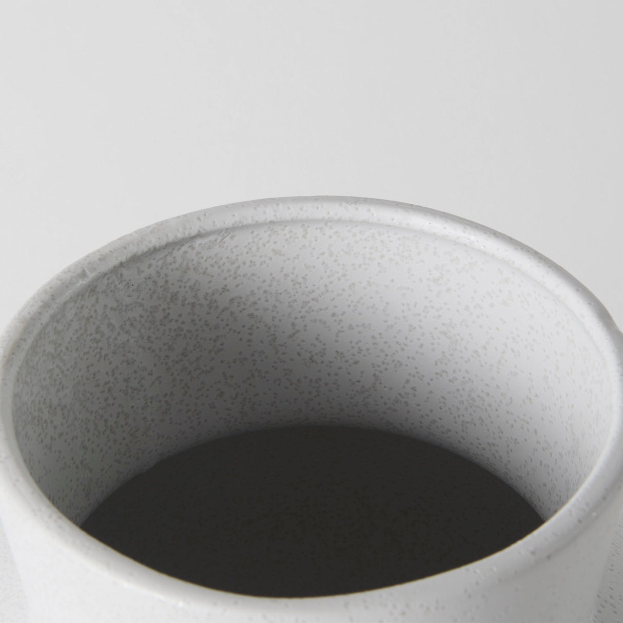 Laforge 10.8H Medium White Ceramic Vase by Mercana at Eve Furniture