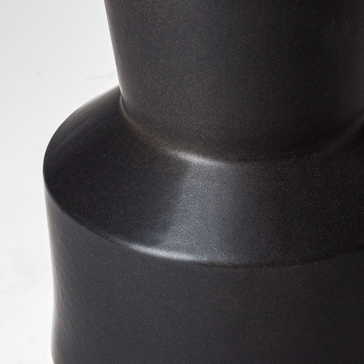 Laforge Black Ceramic Vase by Mercana at Eve Furniture