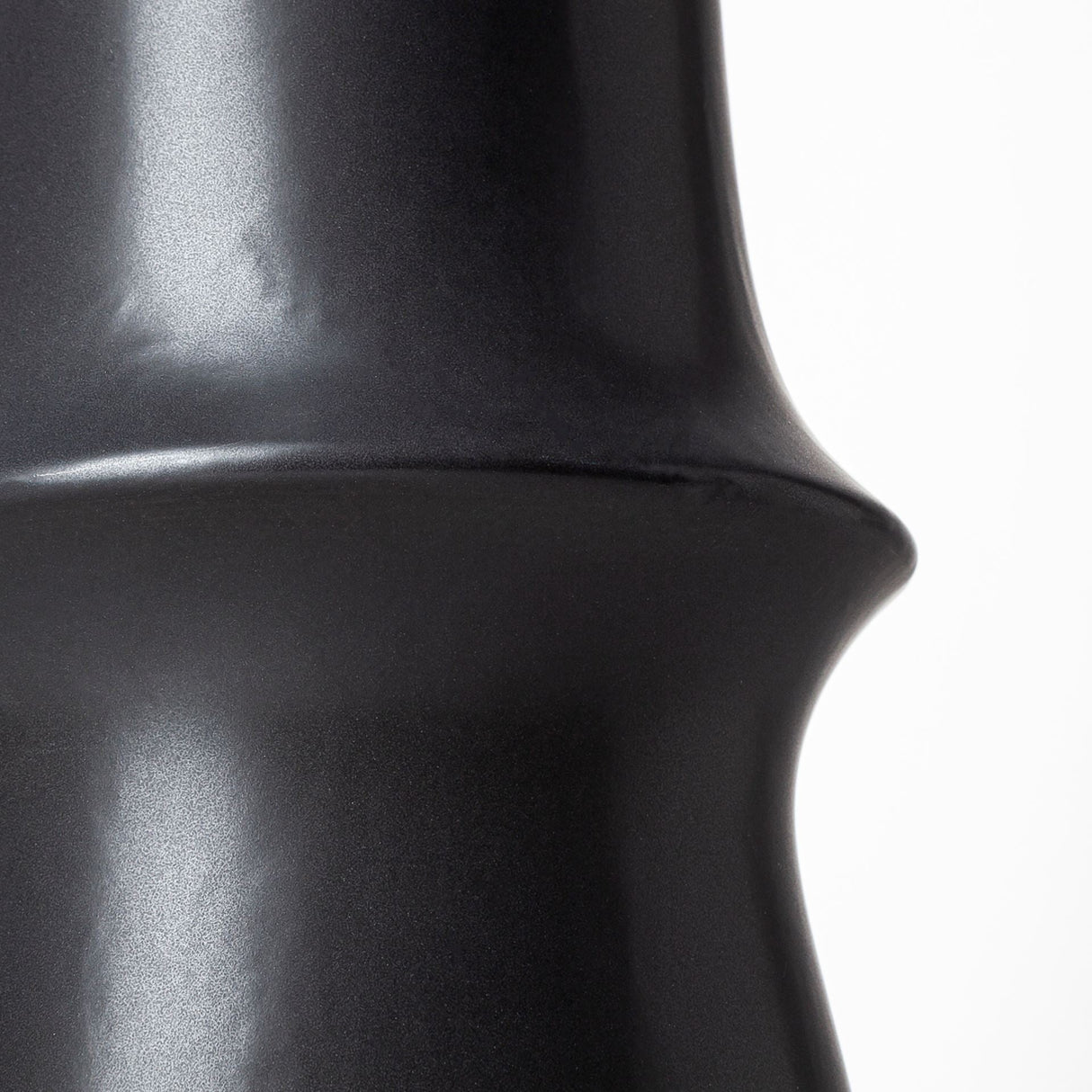 Laforge III Black Ceramic Vase by Mercana at Eve Furniture