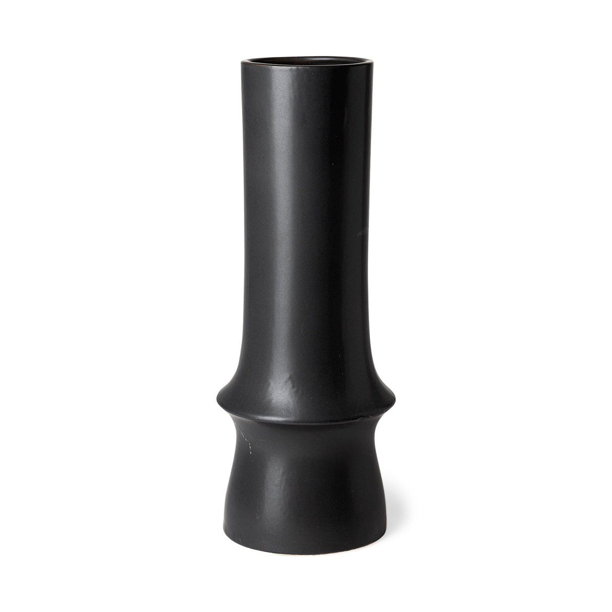 Laforge III Black Ceramic Vase by Mercana at Eve Furniture