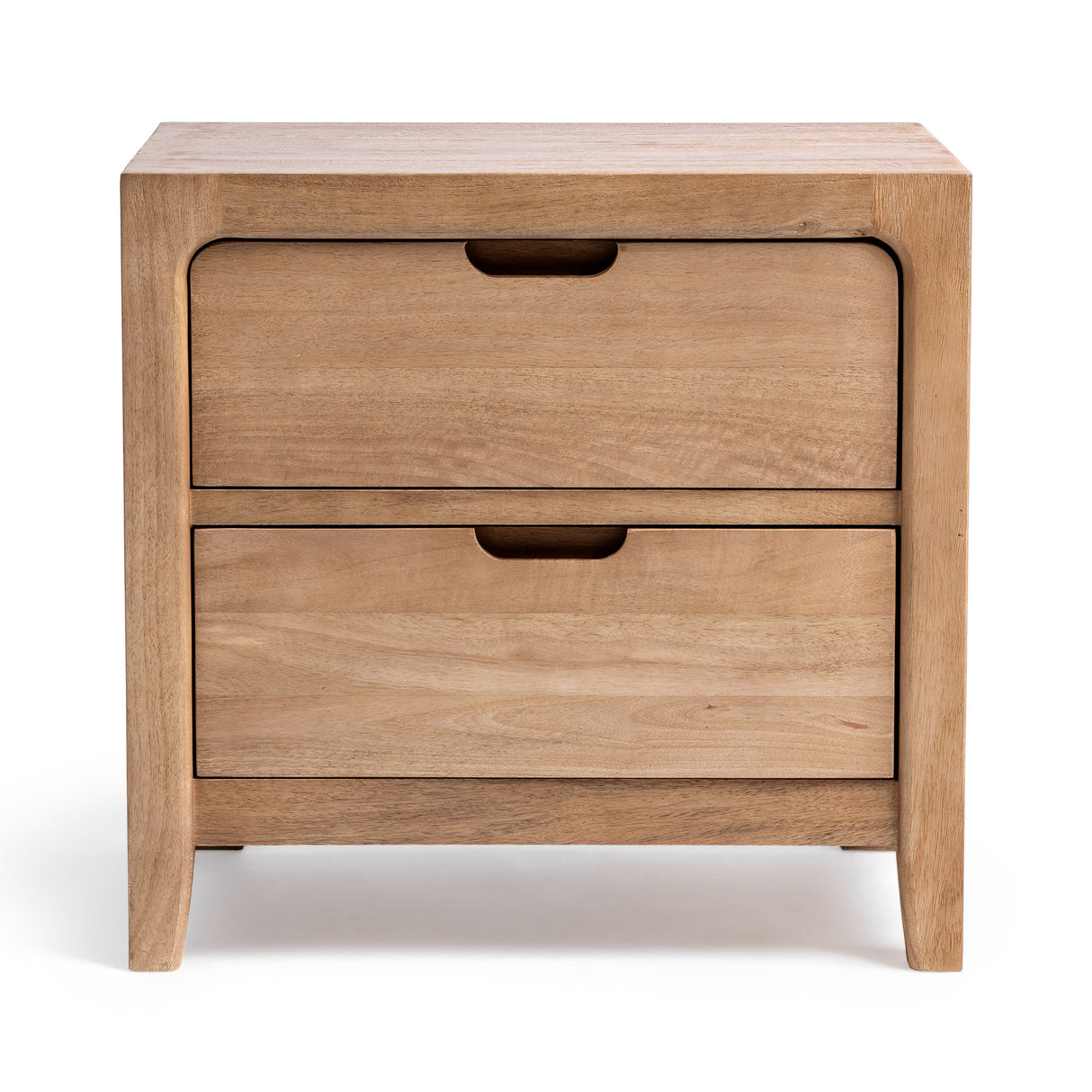 Laguna 2 Drawer Nightstand - Natural Maple by Classic Home at Eve Furniture