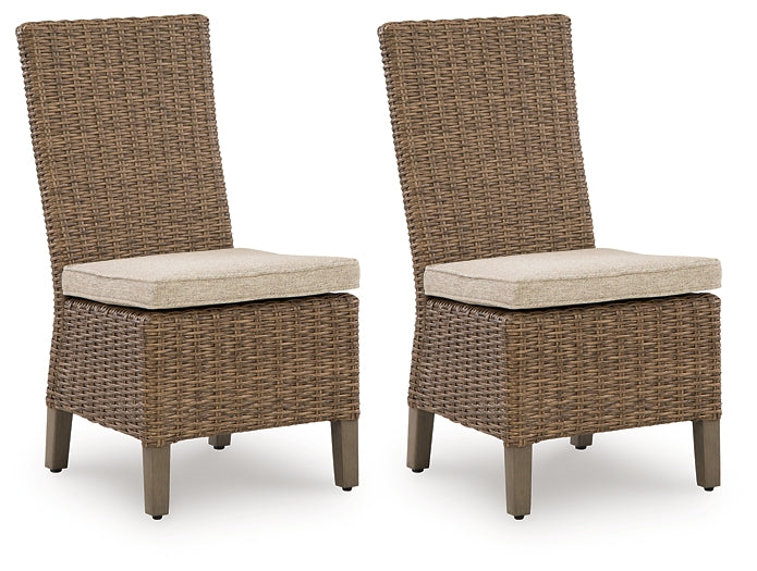 Laguna Heights Side Chair with Cushion Set of 2 by Ashley at Eve Furniture