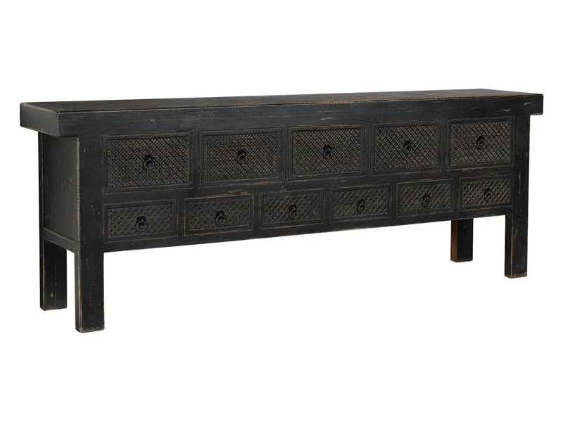 Lahey Black Console Table by Classic Home at Eve Furniture
