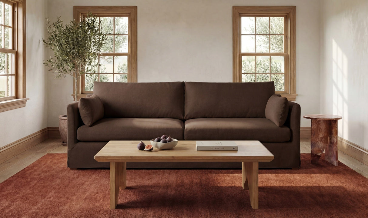 Lake Coffee Table Natural by Moe's Home at Eve Furniture