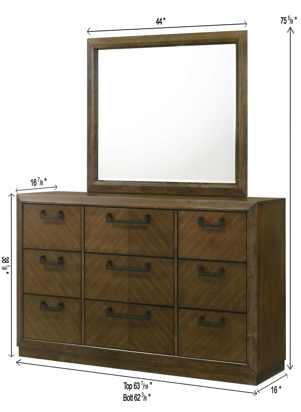Lakecrest Brown Panel Bedroom Set by Crown Mark at Eve Furniture