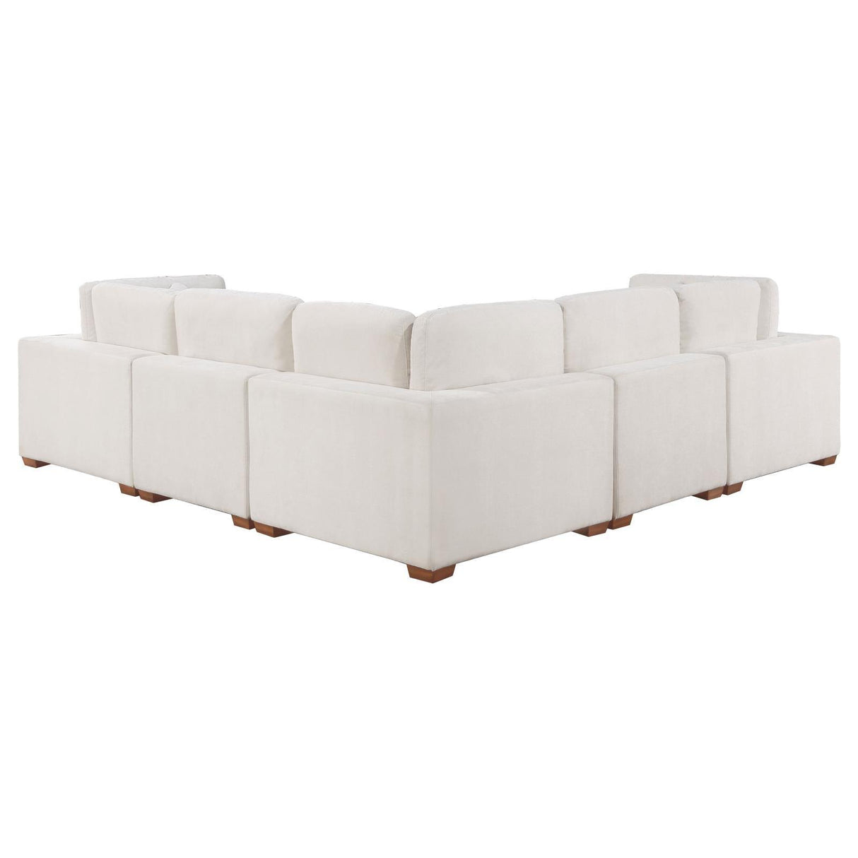 Lakeview Ivory 5-piece Upholstered Modular Sectional Sofa by Coaster at Eve Furniture