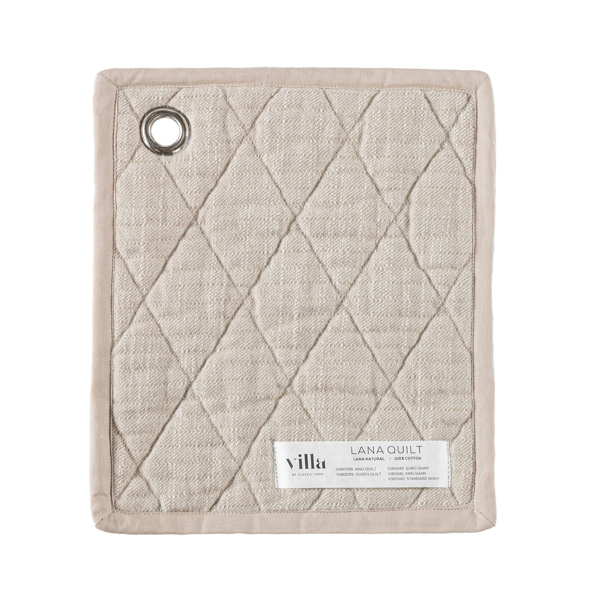 Lana Natural Quilt Collection by Classic Home at Eve Furniture