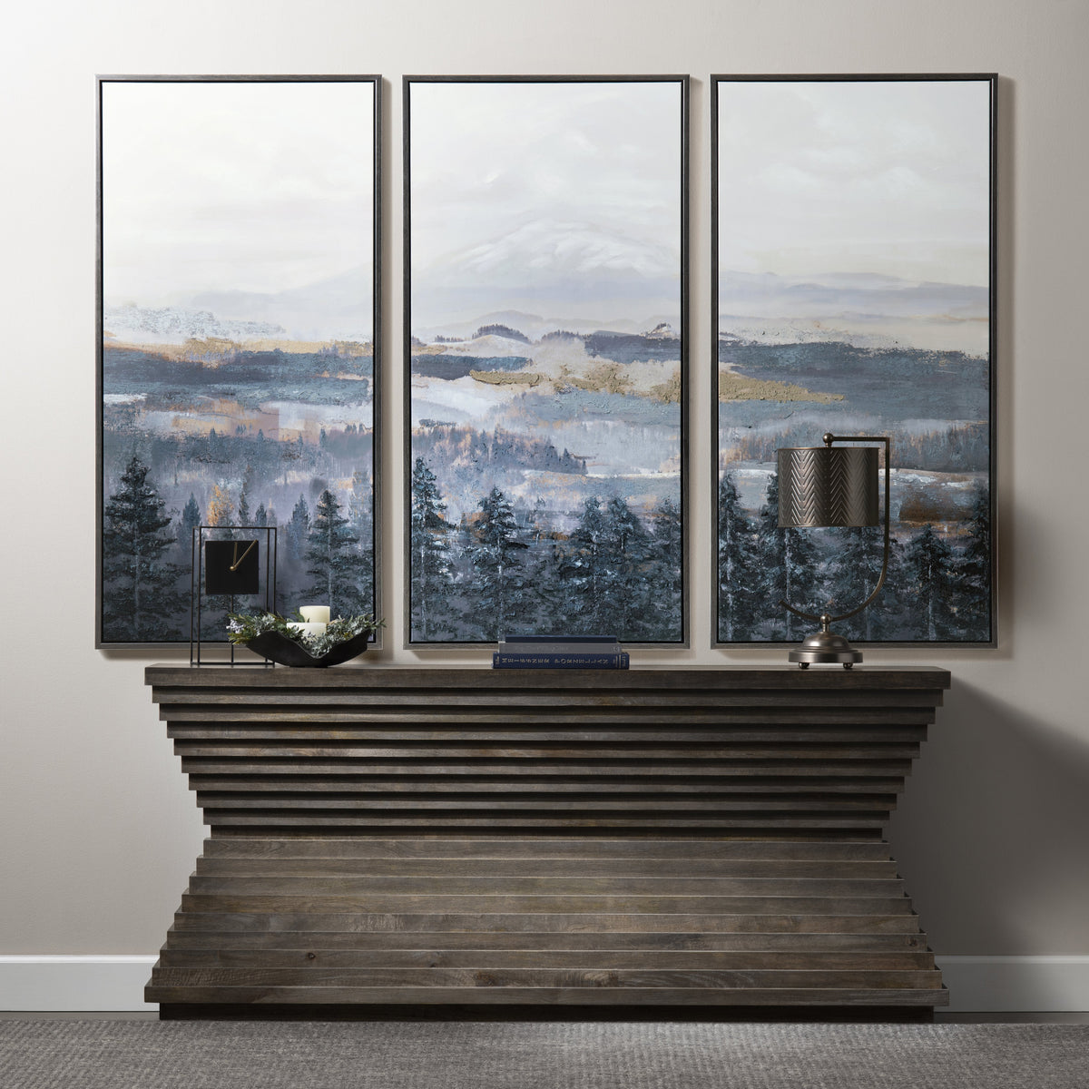 Land For Days Blue/Natural Canvas by Crestview at Eve Furniture
