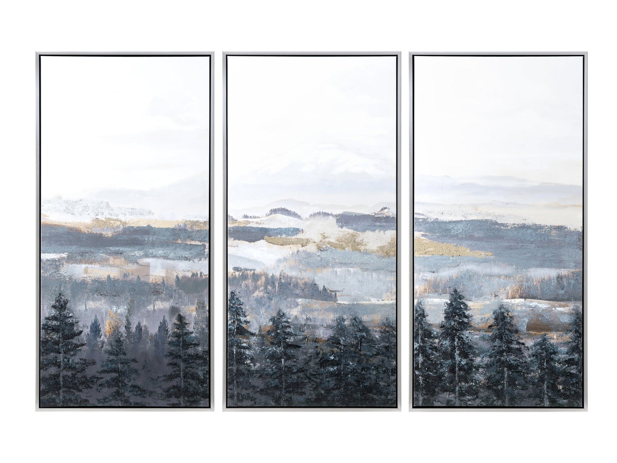 Land For Days Blue/Natural Canvas by Crestview at Eve Furniture