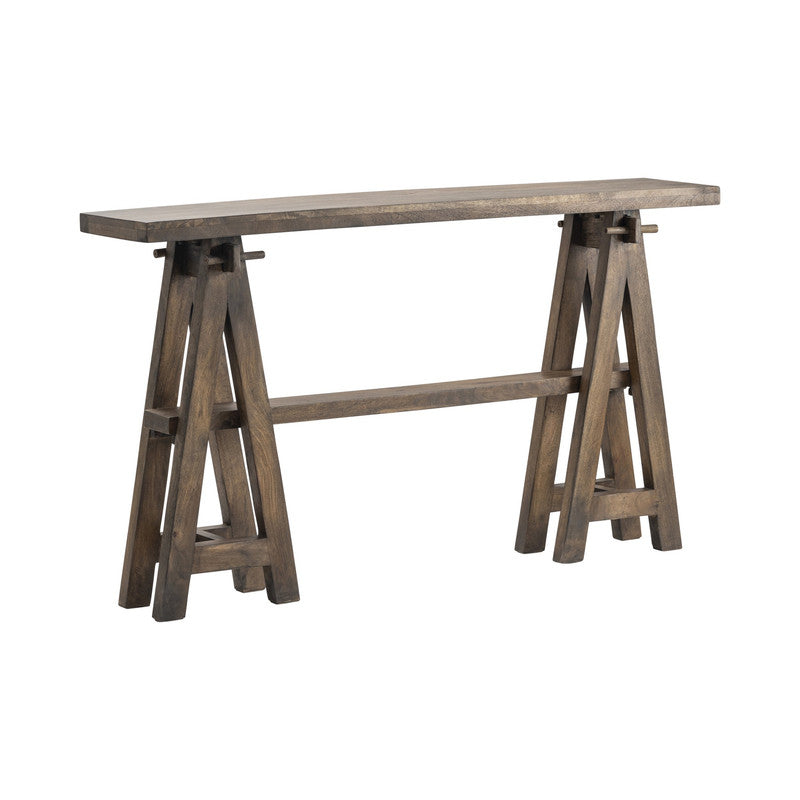 Landau Brown Console Table by Crestview at Eve Furniture