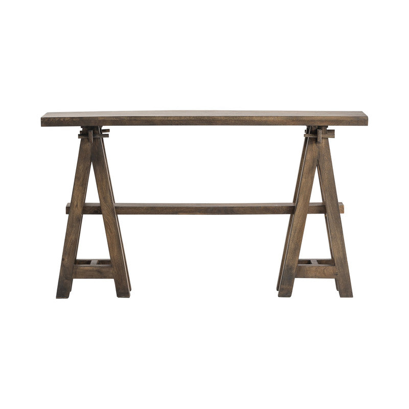 Landau Brown Console Table by Crestview at Eve Furniture