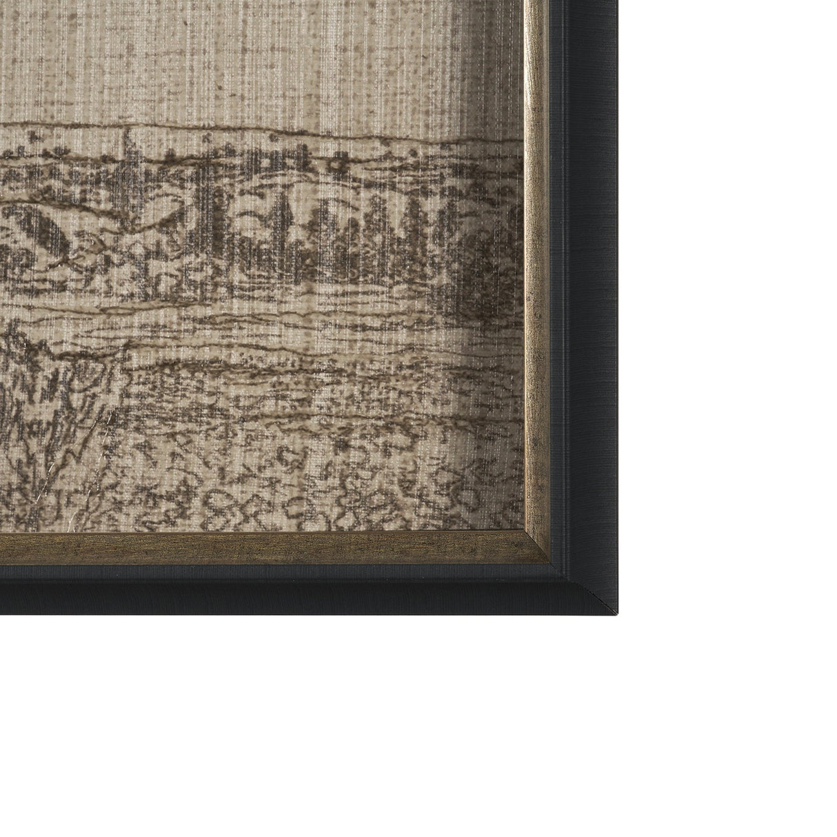 Landscape with an Oak Tree by Hercules Segers a Hand Embellished Framed Decograph Art Print by Mercana at Eve Furniture