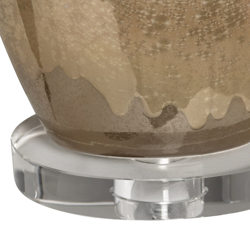 Lane Amber/Cream Table Lamp (Set of 2) by Crestview at Eve Furniture
