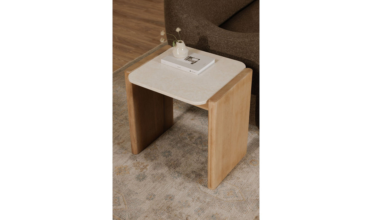 Lane Side Table Natural by Moe's Home at Eve Furniture