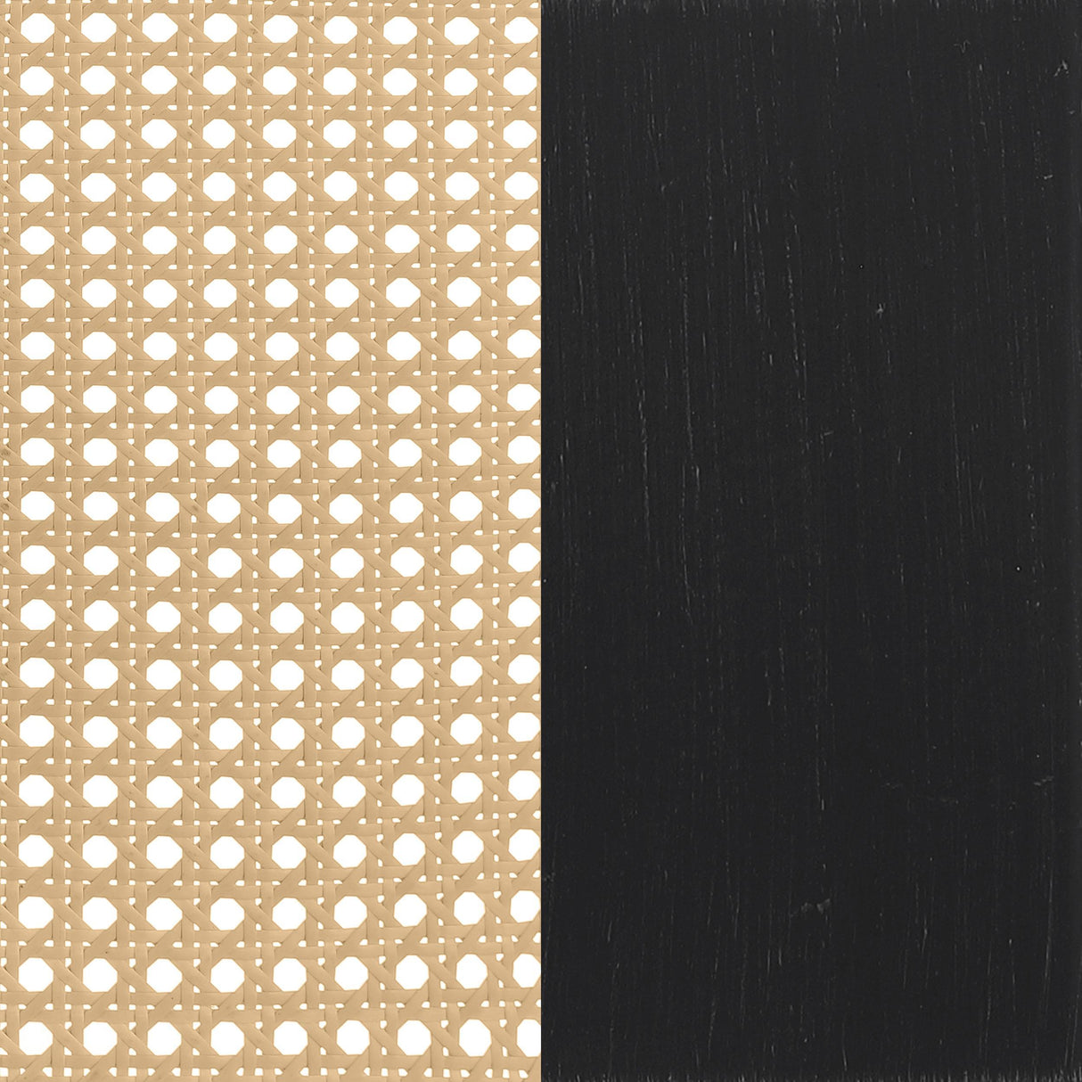 Lanewood Black Polyethylene PE Rattan Upholstered Metal Queen Bed by Coaster at Eve Furniture