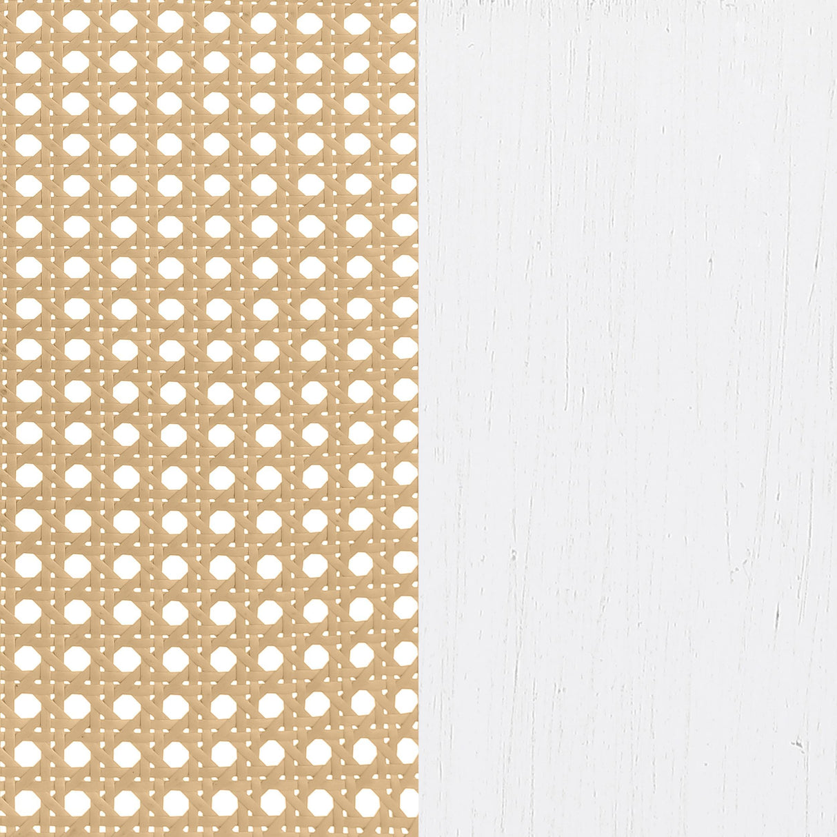 Lanewood White Polyethylene PE Rattan Upholstered Metal Eastern King Bed by Coaster at Eve Furniture