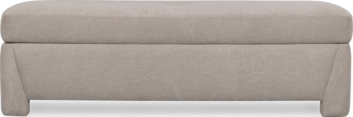 Langford Moondust Upholstered Bench