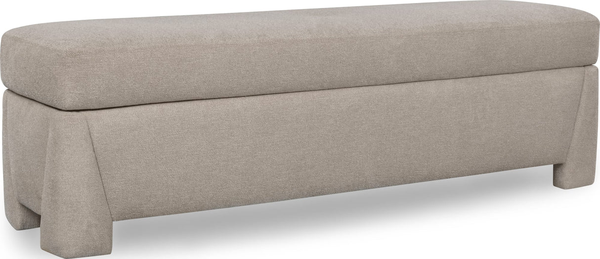 Langford Moondust Upholstered Bench