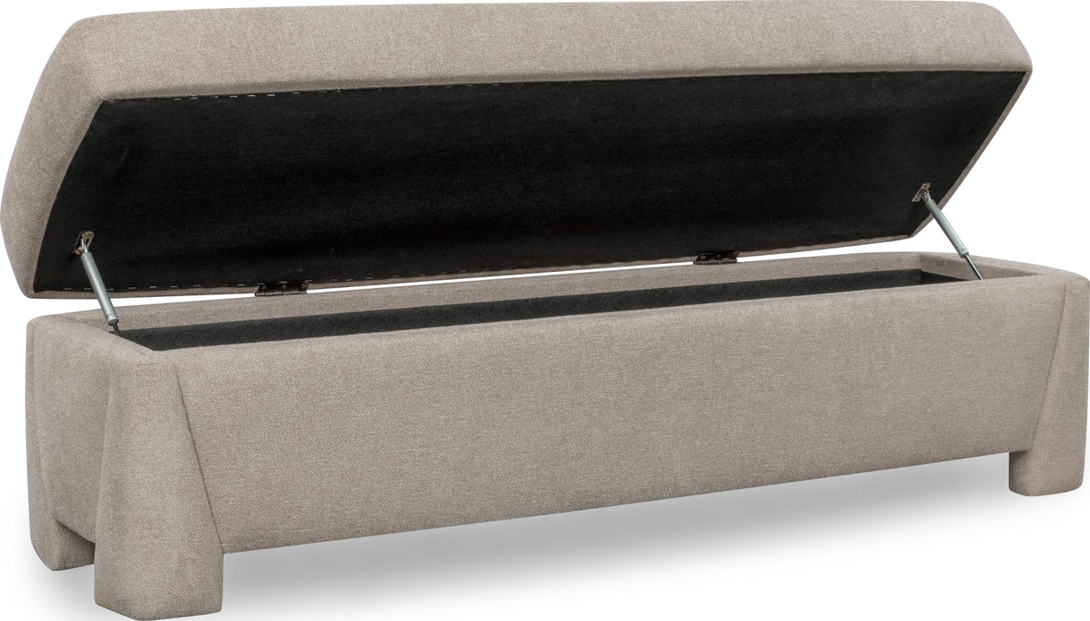 Langford Moondust Upholstered Bench