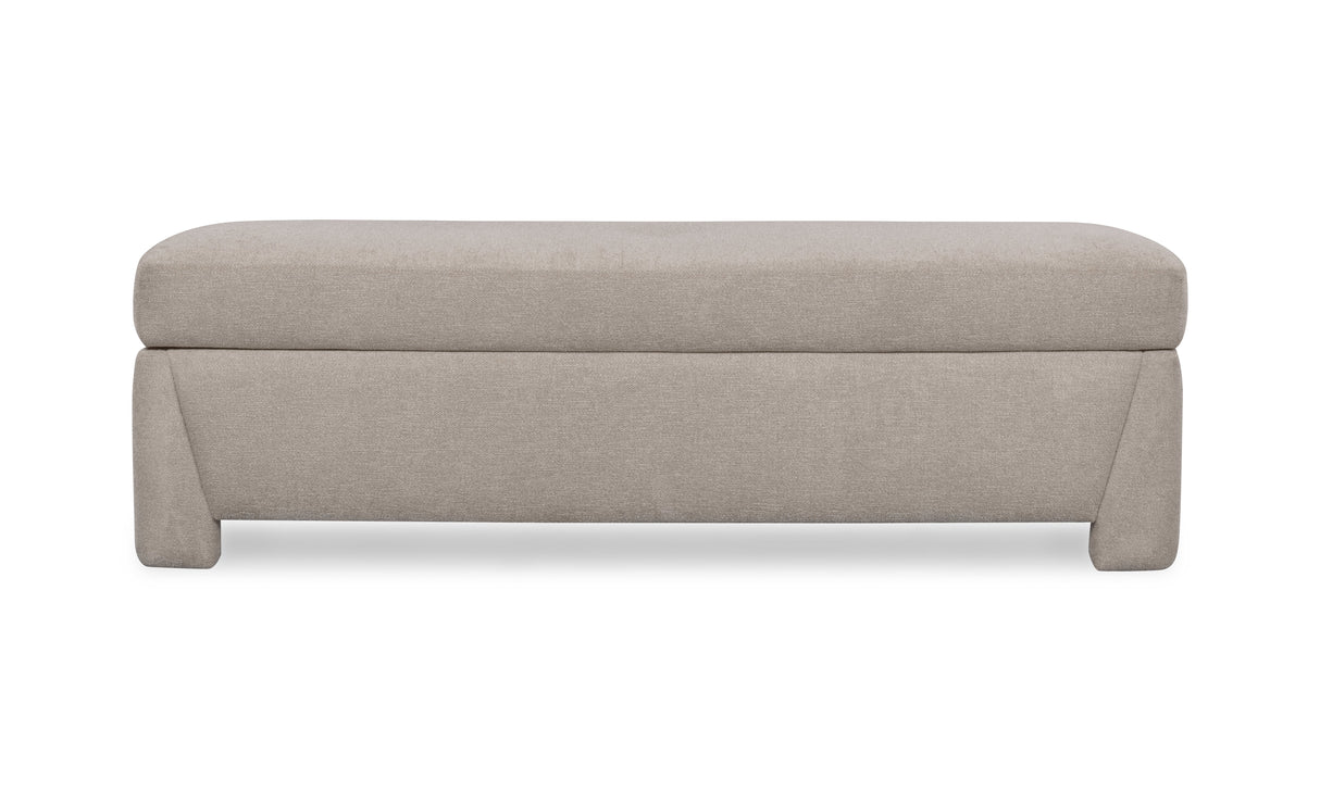 Langford Moondust Upholstered Bench